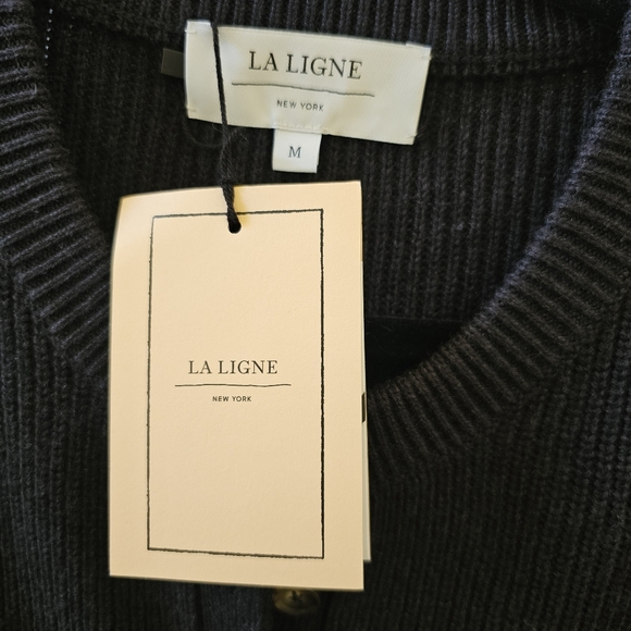 NWT La Ligne Juliette Dress, Size M, Dark Navy - Picture 5 of 7